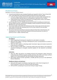 The ministry of health (moh) issued a health advisory and implemented temperature checks for passengers arriving in. Covid 19 Joint Who Moh Situation Report 48