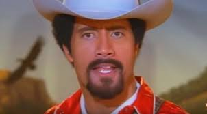 Watch The Rock Sing 'You Ain't Woman Enough To Take My Man' In His Flashy  Cowboy Getup