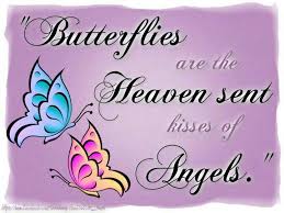Butterflies Are The Heaven Sent Kisses Of Angels Butterfly Quotes Butterfly Kisses Angel Quotes