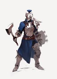 Combat Focus Ex A Fighter Is At His Best When The Chips Are Down And Everything Is Going To Baator Fantasy Art Warrior Armor Concept Concept Art Characters