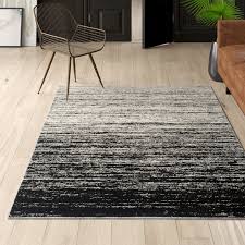 Black And Silver Area Rug Esther Ombre Black Silver Area Rug Area Rugs Purple Area Rugs Light Blue Area Rug