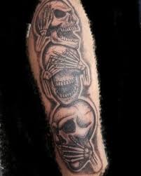 Full back piece by luke loporto, an artist at timmy tattoo in huntington, ny. Top 97 Best Hear No Evil See No Evil Speak No Evil Tattoo Ideas Artofit