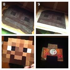 How To Make Minecraft Steve And Creeper Heads Minecraft Steve Minecraft Party Decorations Minecraft Diy Crafts
