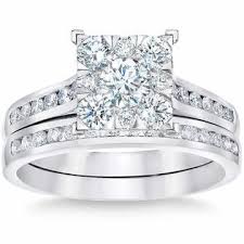 Find a gorgeous selection of princess cut engagement rings and diamond rings at zales. Pompeii3 2 Ct Diamond Princess Cut Framed Engagement Wedding Ring Set White Gold
