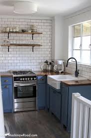 Making the little kitchen feel bigger and brighter, without expanding the dimensions or losing any their diy overhaul is a lesson in making do with the space you have and eking out more elbow room. Beach Cabin Kitchen Renovation Mackinaw Road Diy Kitchen Renovation Small Kitchen Renovations Kitchen Design