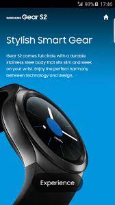 Samsung gear s2 was made with stainless steel curved slim design which gives you a sleek and stylish look. Gear S2 Experience For Android Apk Download