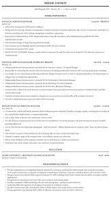 Financial services manager posting date: Financial Services Manager Resume Sample Mintresume