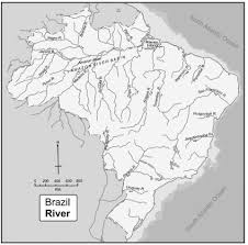 Base map of paraná river cbc. 1 Which Is The Largest River Basin In Brazil 2 In Which Direction Does Paraguay River Flow Sarthaks Econnect Largest Online Education Community