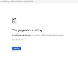 The error code 500 is a general response from the server that something has gone wrong. Oauth Not Working Osticket Forum
