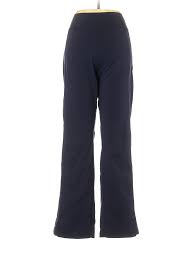 Details About Eddie Bauer Women Blue Yoga Pants M