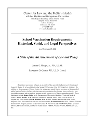 Your child has a medical/religious exemption to vaccination and is not fully immunized. Pdf School Vaccination Requirements Historical Social And Legal Perspectives