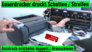 Setting up on a tradition of. Brother Laserdrucker Druckt Schatten Streifen Ausdruck Erscheint Doppelt Grauschleier 4k Youtube