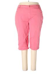 Details About Gloria Vanderbilt Women Pink Jeans 24 Plus