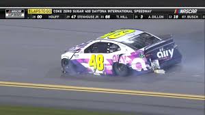 48 chevrolet with hendrick motorsports, before transitioning to. Nascar On Fox Jimmie Johnson Caught Up In Big Daytona Crash Facebook