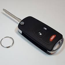 Only could unlock via key remote and door button. Flip Key Modified Case Shell For Dodge Nitro 2010 Remote Key 3 Buttons 1a By Ri Key Security