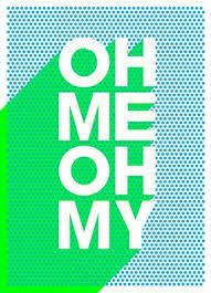 oh me oh my james joyce typographic poster typography design graphic design inspiration