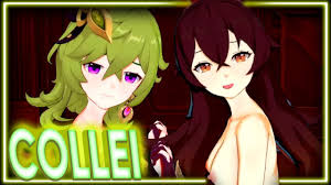 Genshin Impact ➤ Collei x Amber 🗸 BFF Porn super cute Waifus R34 Rule34  Cute Jentai JOI Anime