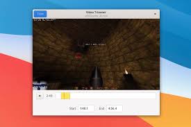 So, to cut down the video into smaller pieces, or better say to trim it, you should click on the edit video heading and then look for the button named trim. Trim Video Clips On Linux Faster With This New App Omg Ubuntu