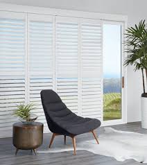 Sliding shutter systems and hardware similar to interior sliding barn doors, rustica offers unique barn door hardware and systems for interior shutters. Sliding Glass Door Window Treatments French Door Shades