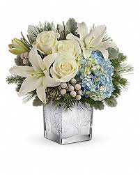 Wedding flowers birmingham al is one of the design ideas that you can use to reference your flowers. Teleflora S Silver Snow Bouquet In Birmingham Al Irene Pate Flowers Gifts