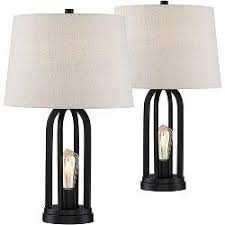 Modern table lamps for target ceiling lampshade dressing. Set Of 2 Laguna Stripe Sheer Curtain Panels Martha Stewart Lamp Sets Black Table Lamps Table Lamp Sets