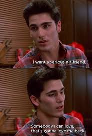 Sixteen Candles Jake I Want A Serious Girlfriend Favorite Movie Quotes John Hughes Movies World Movies