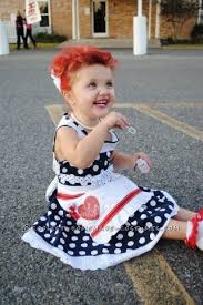 Well I Wanted To Do Something Original For My 2 Year Old Daughter For Halloween Diy Halloween Costumes For Kids I Love Lucy Costume Toddler Halloween Costumes