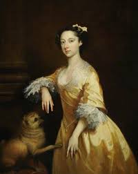 Ritratto Di Una Signora Con Un Carlino Cane Di Joseph Highmore 1692 1780 United Kingdom Riproduzione Art Wah Arte Di Cani Carlino Dipingere Ritratti