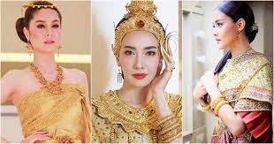เม อดาราอย ในช ดไทย จะสวยงดงามด จนางในวรรณคด ไทยแค ไหน มาชมก นเลย ความงาม สาว ผ าไหม