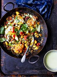 Indian Spiced Potatoes With Chicken Thighs Jamie Oliver Recipes