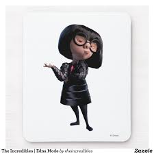 The Incredibles Edna Mode Mouse Pad Zazzle Com