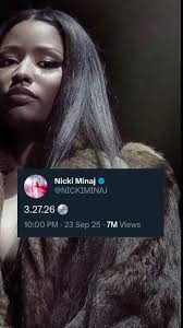 Nicki Minaj Birmingham Set List