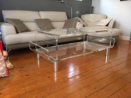 18 x 10.5 x 23 high x 3/4 thick clear acrylic end table. Acrylic Accessories Bespoke Fabrications