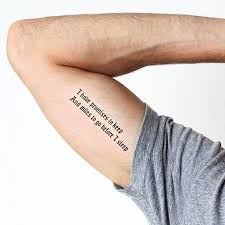 18 Ephemeral Tattoos For Booklovers Tattoo Quotes For Men Tattoo Quotes Tattoos For Guys