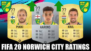 Pukki fifa 21 is 30 years old and has 3* skills and 3* weakfoot, and is right footed. Fifa 20 Norwich City Ratings Prediction Ft Aarons Krul Pukki Youtube