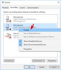 This will resolve any problems you might be experiencing due to the port you're using. How To Turn On Microphone In Windows 10 Simple Guide