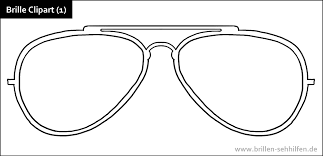 Finden sie bei uns hochwertige sehbrillen ab nur 9€ inkl. Brillen Clipart Ausmalbilder Und Malvorlagen