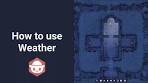 How to use Weather in Owlbear Rodeo - YouTube