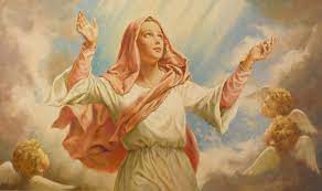 Maria è sempre accompagnata dalla sicurezza di superare la morte e vincere tutto ciò che si oppone alla vita eterna. Assunzione Di Maria Al Cielo