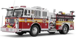 According to the description this moc is named after fdny engine 54 and dedicated to the fallen on 9/11/01. Code 3 1 32 Diamond Fdny Engine 23 2002 Model Jb Seagrave 12994