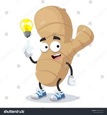 Cartoon Have Idea Ginger Mascot On Stock Vector (Royalty Free) 1082140520 |  Shutterstock