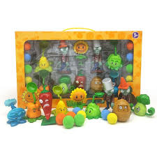 It's absurd but it's brilliant. Wholesale Plants Vs Zombies Toy Double Head Peashooter Clover Gift Box Set Toy 686 35 Plastic 8 Plants 2 Zombies From China