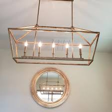 Laurel Foundry Modern Farmhouse Freemont 5 Light Kitchen Island Linear Penda Gold Chandeliers Dining Room Dinning Room Light Fixture Dining Room Light Fixtures