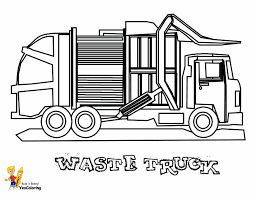 18 dirty jobs garbage truck coloring page for kids. Grimy Garbage Truck Coloring Page 18 Free Construction Coloring