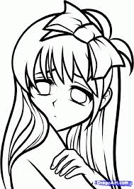 See more ideas about coloring pages, coloring books, colouring pages. Anime Faces Coloring Pages Novocom Top