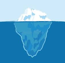 iceberg illustration of an iceberg above and below the water line vector eps ad iceberg water iceberg ill illustration free illustrations iceberg
