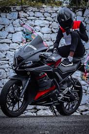 Maybe you would like to learn more about one of these? Modified Black Red Yamaha R15 V3 Modifiedx Bike Pic Bike Photo Yamaha Bikes