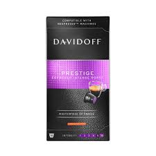 Complete packaging line for nespresso compatible coffee capsules. Coffee Davidoff