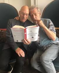 Ian Mckellen Patrick Stewart Precious Babies Patrick Stewart Ian Mckellen Sir Ian Mckellen