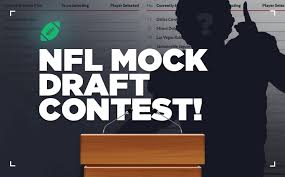 See who's available to you in all your possible draft slots. 2020 Nfl Mock Draft Contest Fill Out Your Own Printable First Round Mock